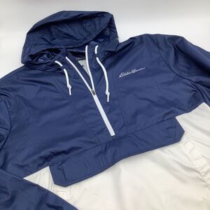 Eddie Bauer Mens Long Sleeve‎ 1/2 Zip Pullover Hoodie Windbreaker Jacket Size XL